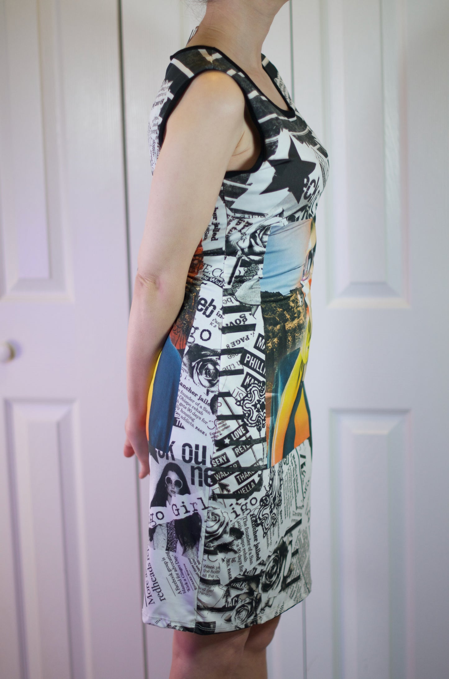 Vogue Print Dress