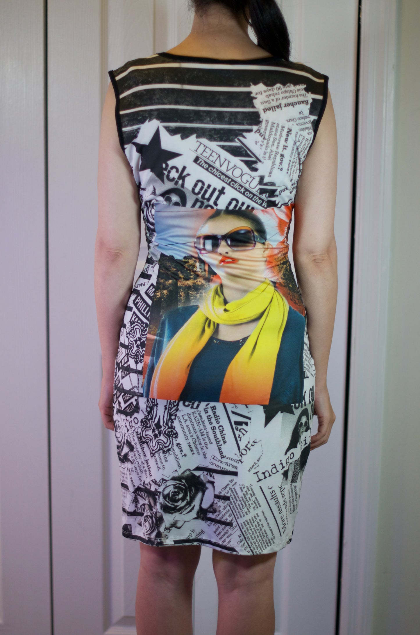 Vogue Print Dress