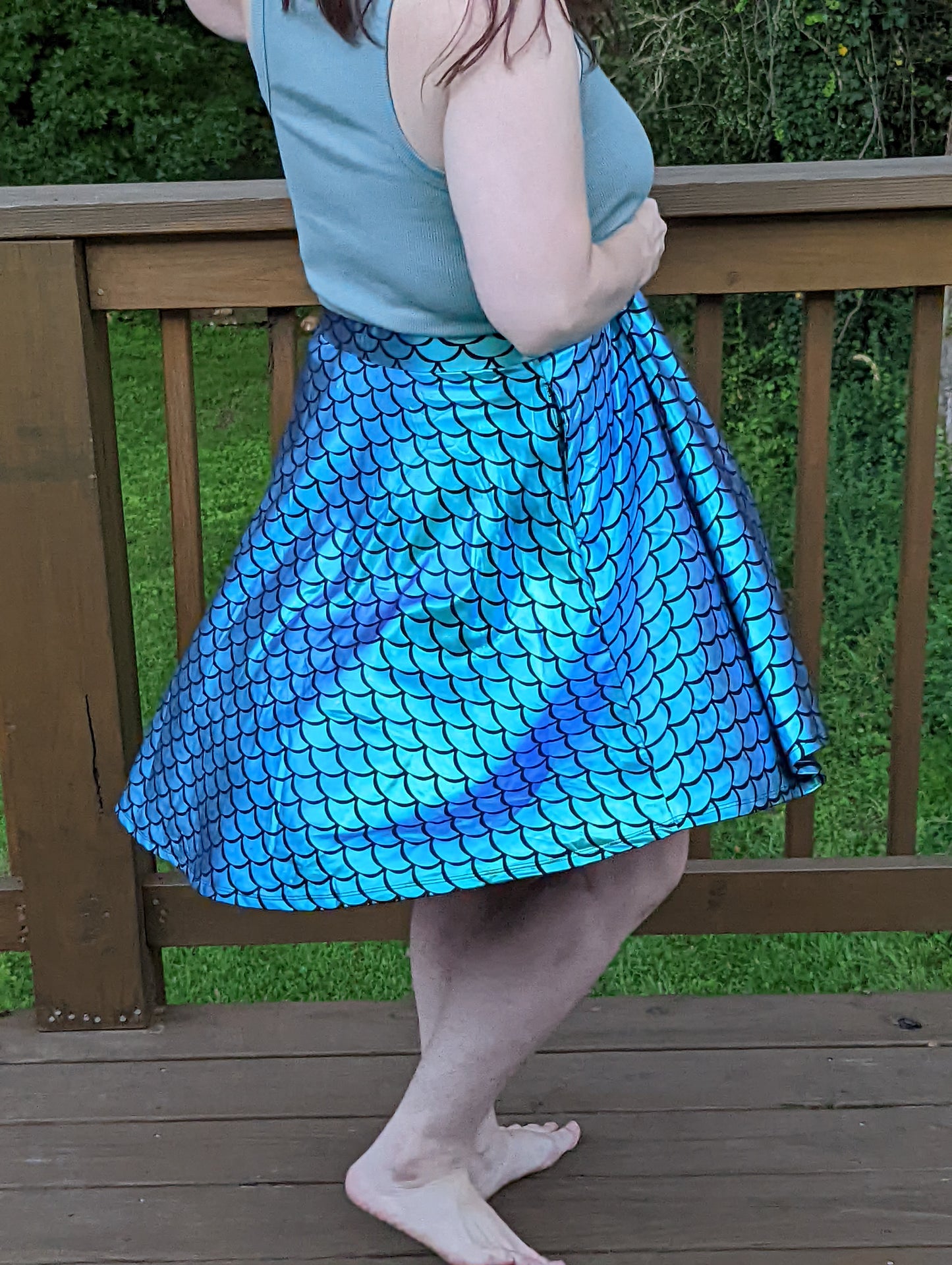 Torrid Mermaid Skater Skirt