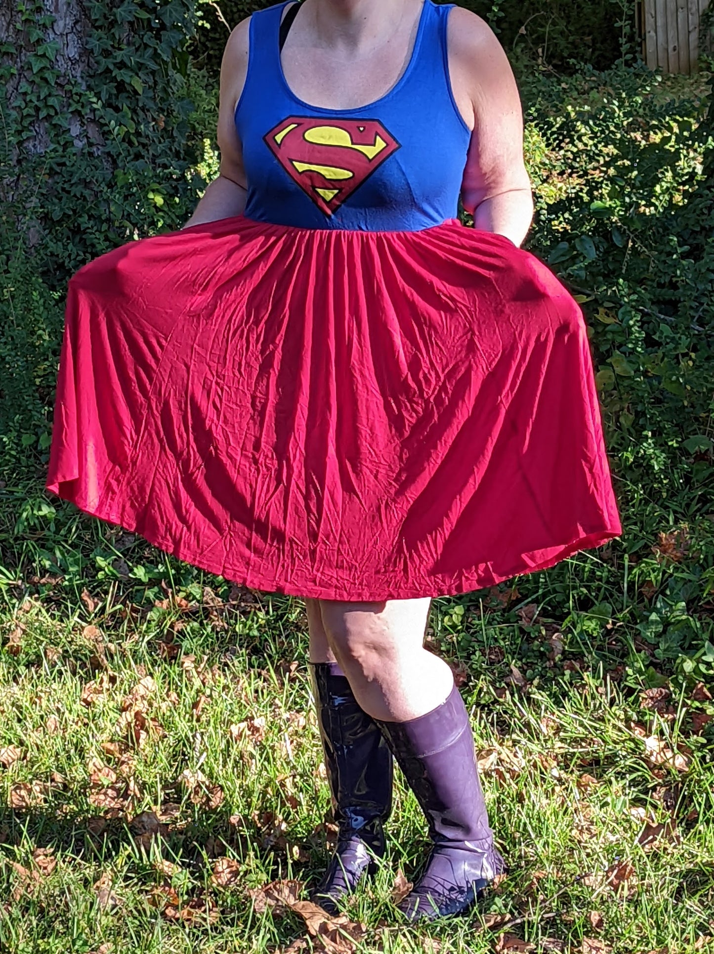 Torrid Superman Tank Dress