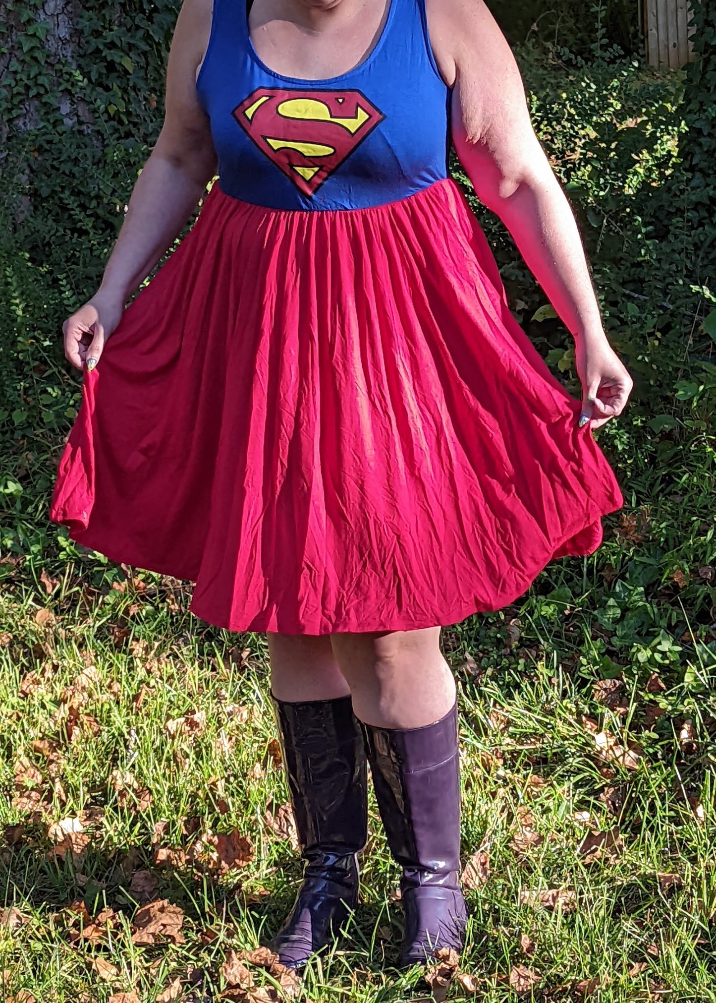 Torrid Superman Tank Dress