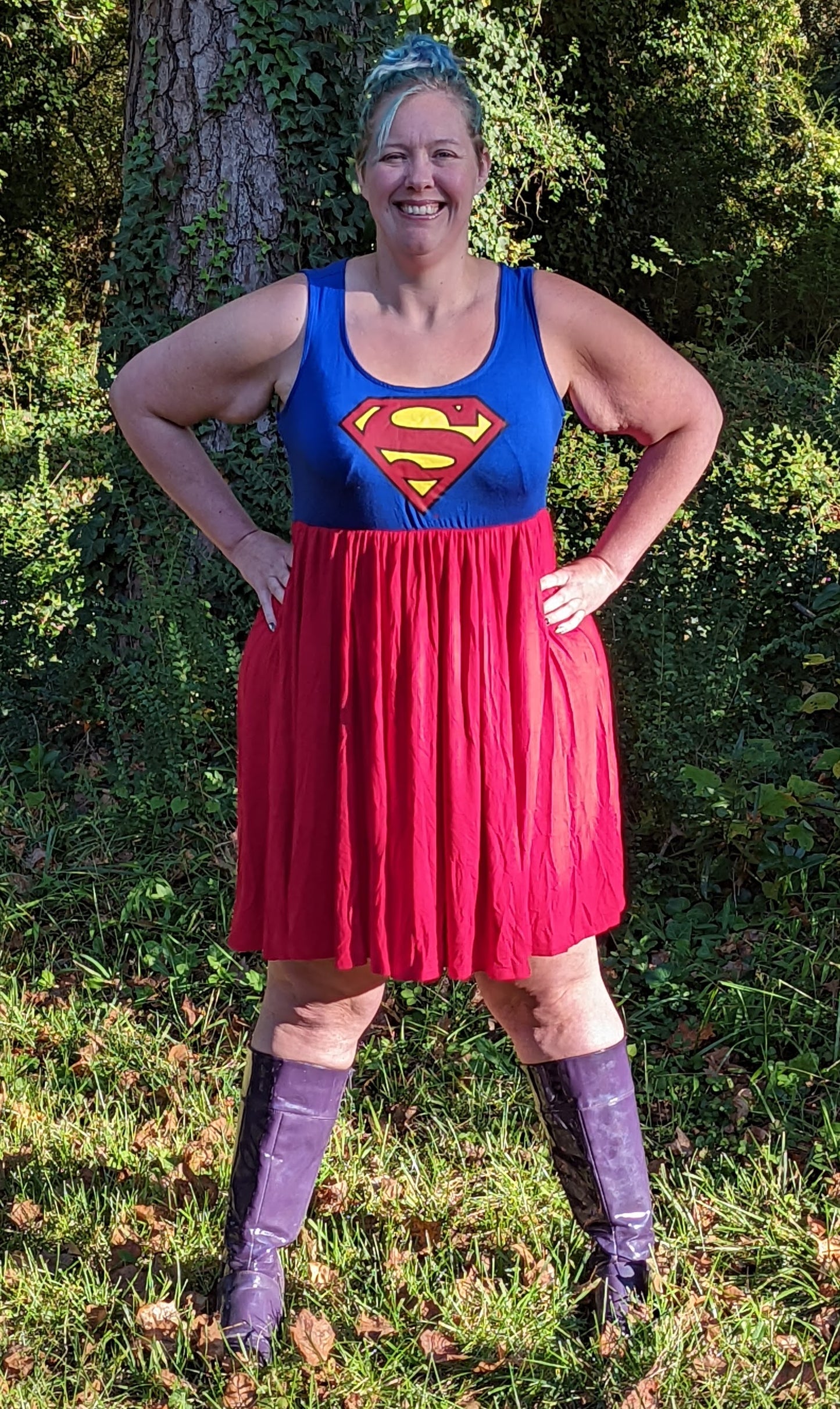 Torrid Superman Tank Dress