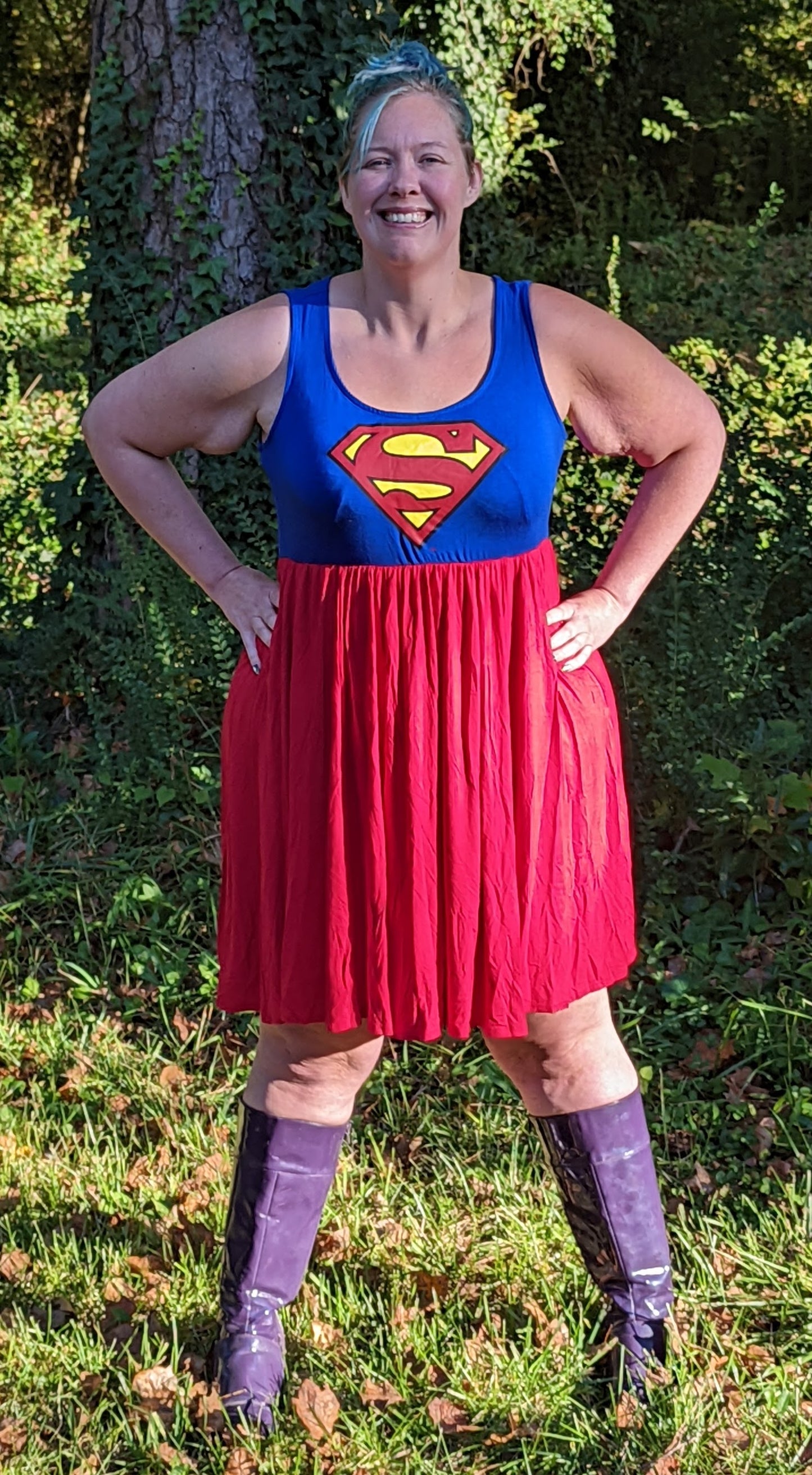 Torrid Superman Tank Dress