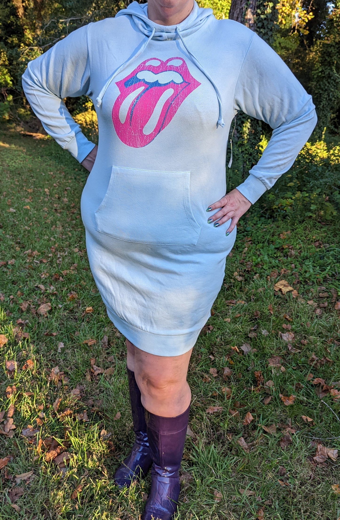 Torrid Rolling Stones Hoodie Dress