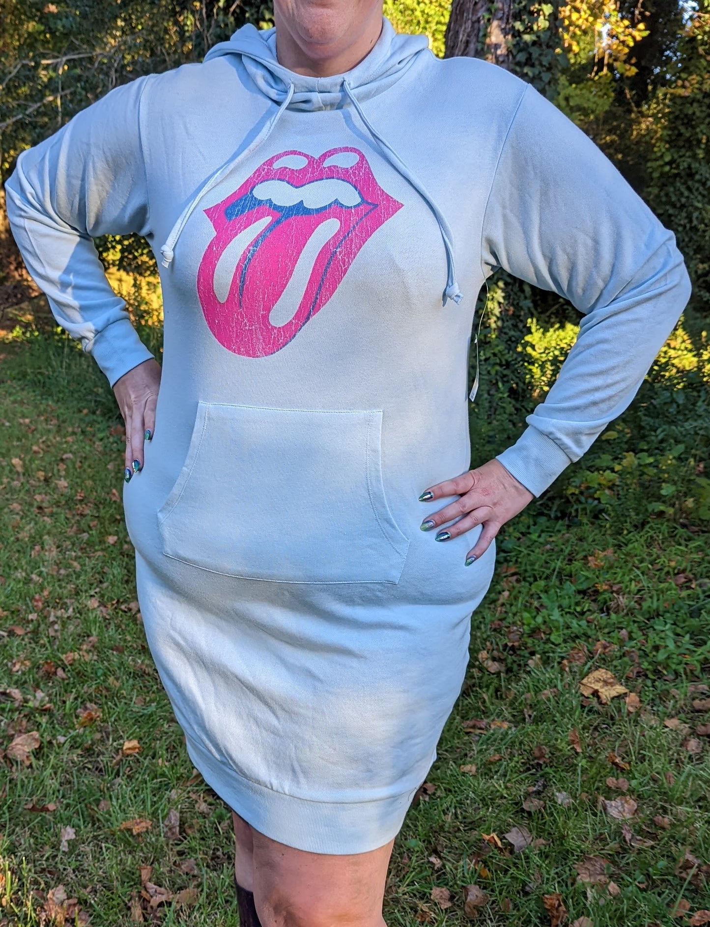 Torrid Rolling Stones Hoodie Dress