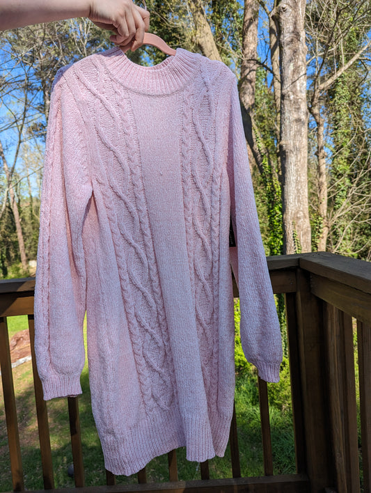 Pink Sweaterdress